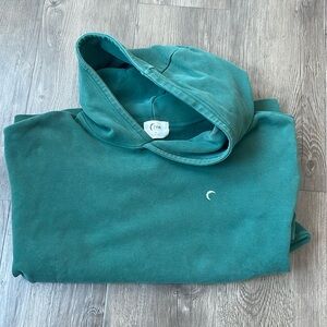 Green Zyia cozy hoodie size 2 XL about a normal XL size